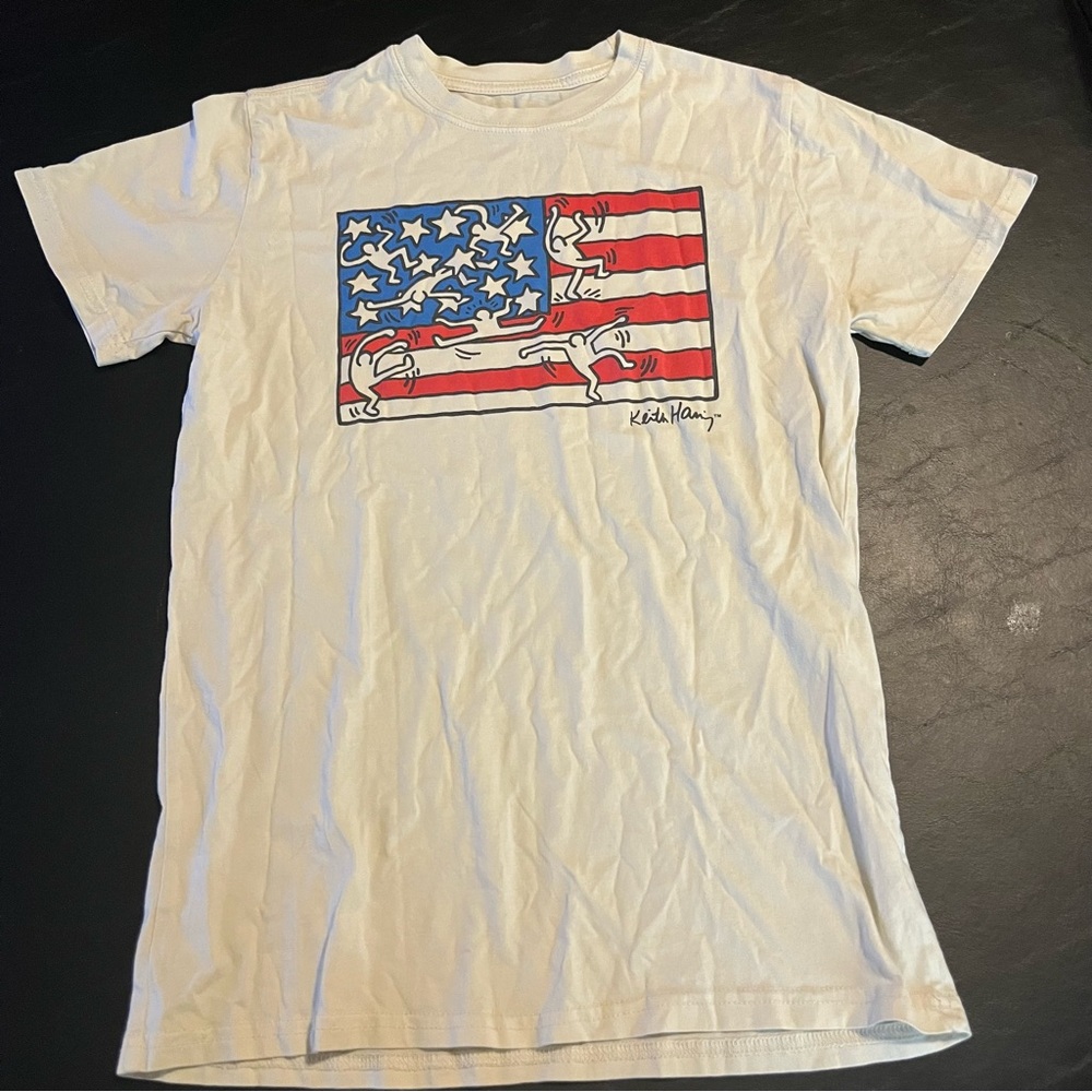 Keith Haring Flag t-shirt